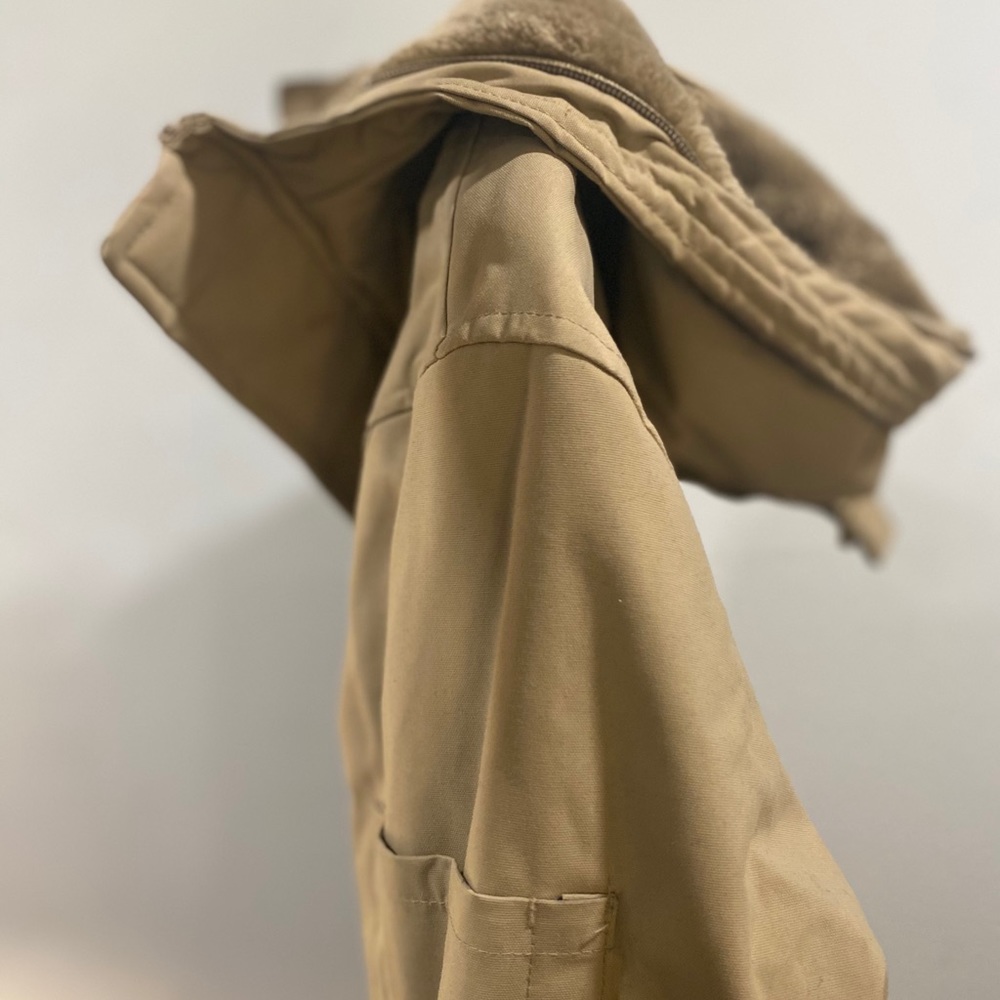 Men’s Cream Winter Coat L